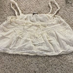 American eagle top! It’s super cute and is a virage style